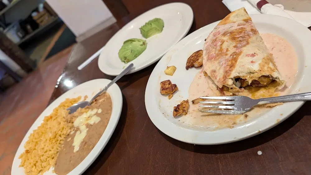 Chicken and Shrimp Quesadilla